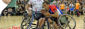 Match d&rsquo;hexibition rugby Fauteuil à 7